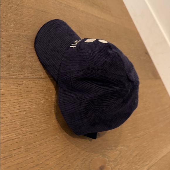 Isabel Marant Dark Blue Corduroy Hat - Picture 3 of 3